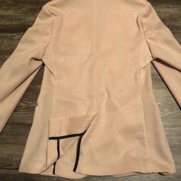 ASOS Skinny Pink Jersey Blazer - Picture 4 of 5